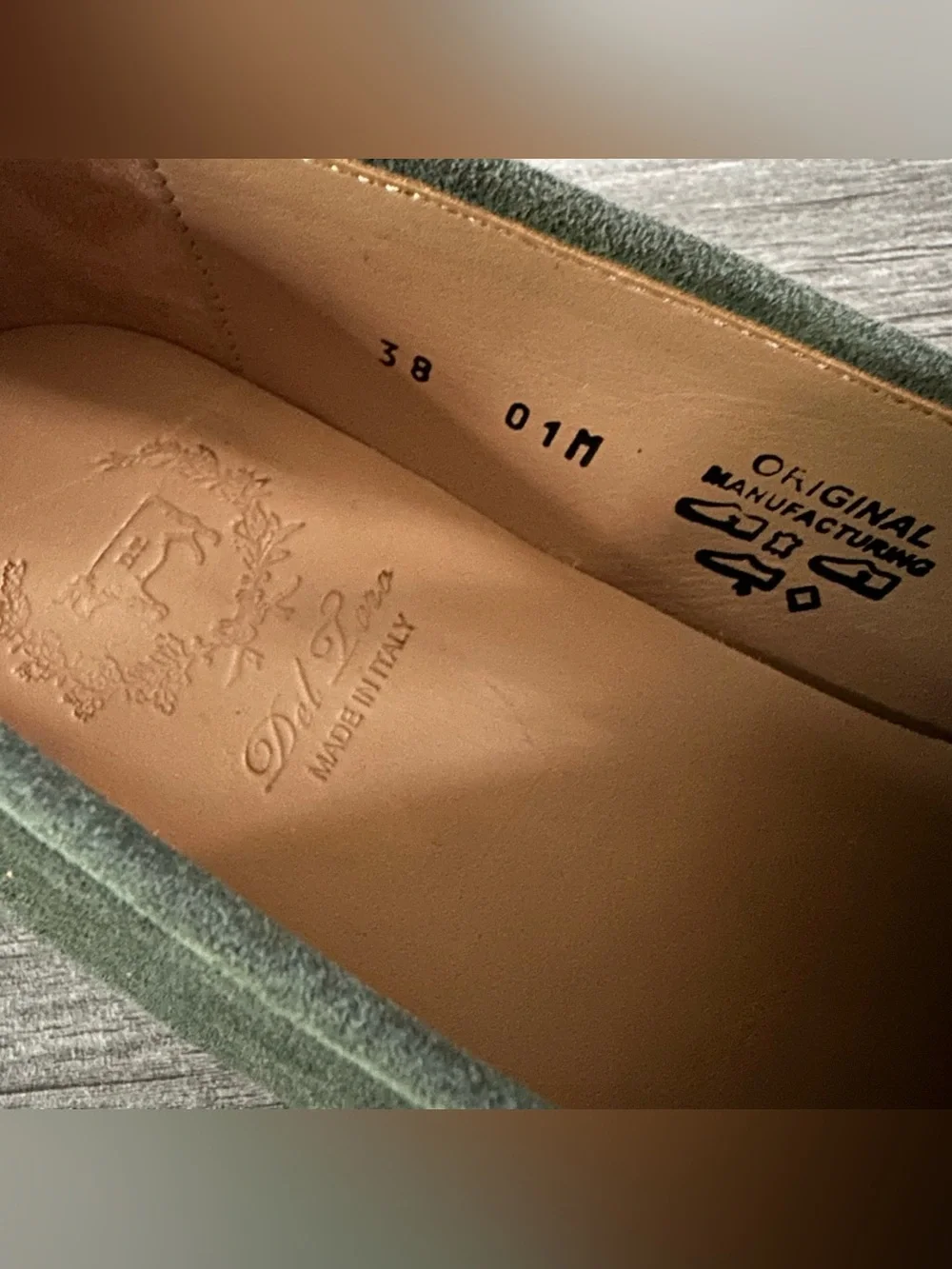 Del Toro Women's Italia Milano Loafer Sz 38 NIB